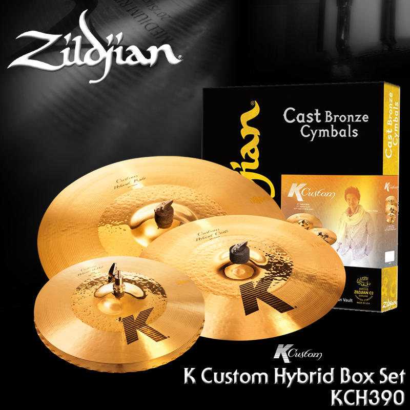 [★드럼채널★] Zildjian K Custom Hybrid Box Set KCH390 /특가세일
